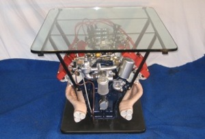 Citroen SM engine table